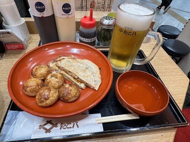 料理メニュー : たこ八 梅地下店 （たこはち） - 東梅田/たこ焼き