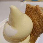 シュガーバターの木 - ソフトクリーム