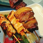 戦国やきとり 手稲本町の陣 - Mix弁当＋サガリ串