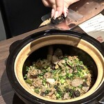 灯 - 黒トリュフの土鍋ご飯