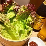 焼肉台所家 - サンチュ