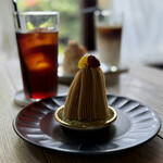 喫茶室 山脈 - 山脈モンブラン　