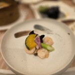 天厨菜館 - 海老の炒め