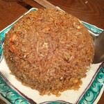 都民酒場魚金 - 黒チャーハン✨