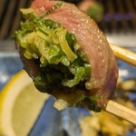 焼肉 うちだ - 元祖 厚切りネギ包みタン