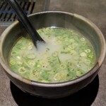 焼肉 うちだ - テールスープ