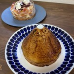 パティスリー リョーコ - 無花果のタルトとマロンタルトのダブル確保