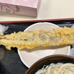 手打十段 うどんバカ一代 - デカ 穴子天！