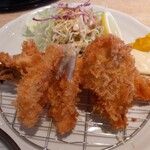 お魚処 うおとも - ミックスフライ定食・税込み1,298円