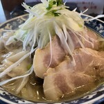 ラーメン南の - 琥珀中華野菜ワンタントッピング