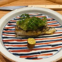 新門前 米村 - 鮎のコンフィ