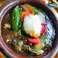 やさい家めい ルミネ横浜店 - 豆腐ハンバーグは女子向けかな。でもボリュームあるよ