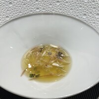 大阪鉄板焼き 神戸牛 TATARA - 季節のスープ