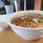 甲州屋別邸 - 白胡麻担々麺（辛さ５・しびれ５）＆ライス