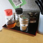 甲州屋別邸 - 卓上調味料