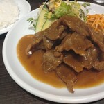 くろんぼ屋 - 料理写真:ビーフカツランチ