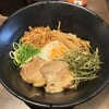 本場博多ラーメン・油そば 一号艇 - 濃厚魚介油そば＼(^o、^)／