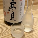 天ぷら上村 - 冷酒