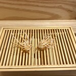 天ぷら上村 - 海老