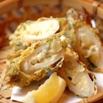 ろくまる - ポテサラ入り大竹輪の磯辺揚げ