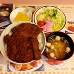 敦賀ヨーロッパ軒 - カツ丼セット