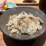 日本料理FUJI - 舞茸ご飯　香りも味もすごい