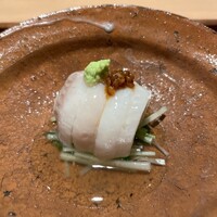 日本料理FUJI - 太刀魚です. ぷりっとした食感で美味しかった. 上にのせた醤油麹がいい仕事しています.