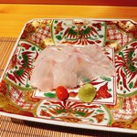 御料理 まつ山 - クエの刺身