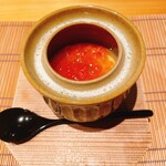 御料理 まつ山 - いくら茶碗蒸し