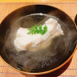御料理 まつ山 - クエの椀物