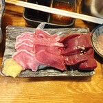 大衆酒場 もつ焼きと肉刺し ぶた横丁 - 