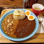 マテリアル カフェ - ハーフ＆ハーフ　1200円