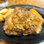 ぐりる スズコウ - 分厚い生姜焼きです