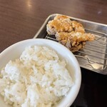 麺家 なると - ランチの唐揚げセット