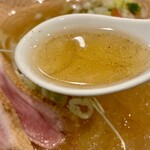 開運橋通 ふじ原 - 煮干しのスープ