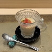 東桜 瑞穂 - トマトとカマンベールの冷製茶碗蒸し