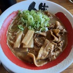 徳島ラーメン人生 - 徳島ラーメン肉増し（税込1,180円）