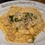 大衆イタリア食堂 アレグロ - 龍のたまごのカルボナーラ