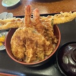 食事処 池田 - 特天丼:1800円