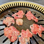 焼肉山吉 - タン(これを4回)