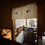 並木藪蕎麦 - 厨房の入り口