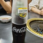 焼肉山吉 - 瓶コーラ