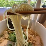 麺や句來夢 - 麺のコシがもう少し欲しい