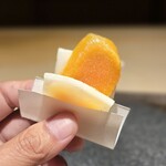 鮨 由う - ☆追加
      カラスミ餅