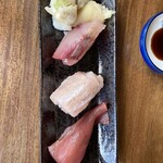 寿し龍 - ラーメンセットの寿司