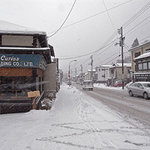 自然茶寮 廻 - 大雪だったので通常の風景とは違う