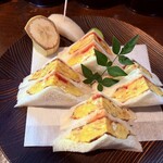 自家焙煎珈琲 蘭館 - エッグサンド