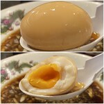 竹岡式ラーメン まる竹 - 味玉