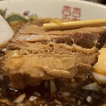 竹岡式ラーメン まる竹 - チャーシュー