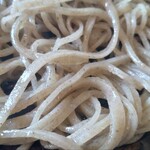 高遠そば ますや - 【玄】細めで、パキパキのツルツル。蕎麦らしい蕎麦。
